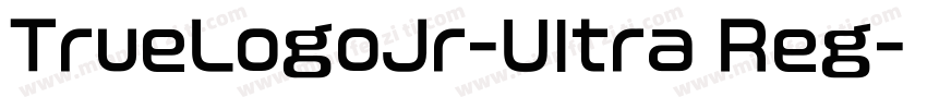 TrueLogoJr-Ultra Reg字体转换